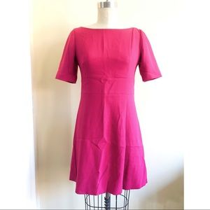 Eliza J A Line Short Sleeve Dress